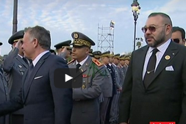 مراسم وصول العاهل الأردني الملك عبد الله الثاني إلى الرباط 
