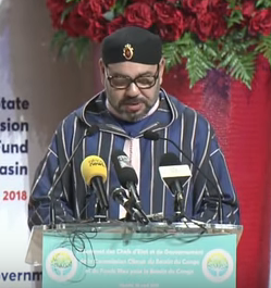 خطاب الملك محمد السادس في افتتاح أشغال قمة لجنة المناخ بالكونغو